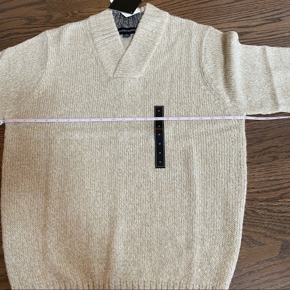 NWT Men’s Tricots St. Raphael v neck sweater sz M - Picture 8 of 11